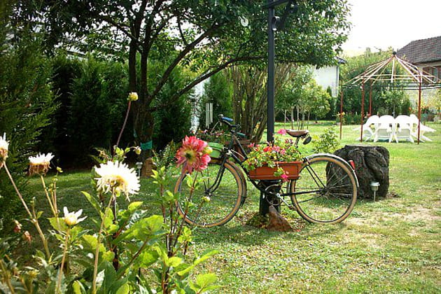 Le jardin d&eacute;cor&eacute; de Jean-Claude