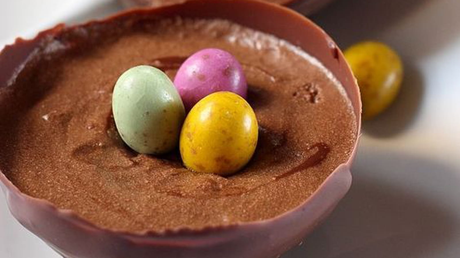 Nids de Pâques chocolatés