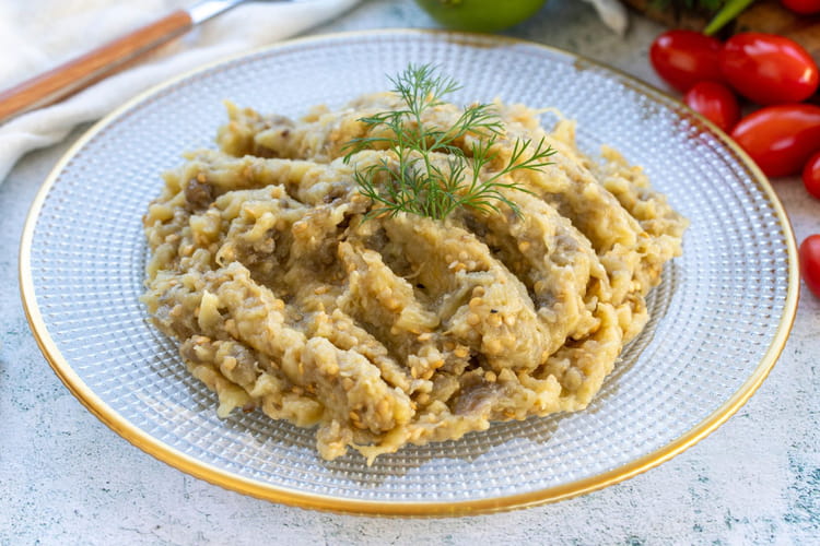 Recette de Caviar d'aubergines rapide au four