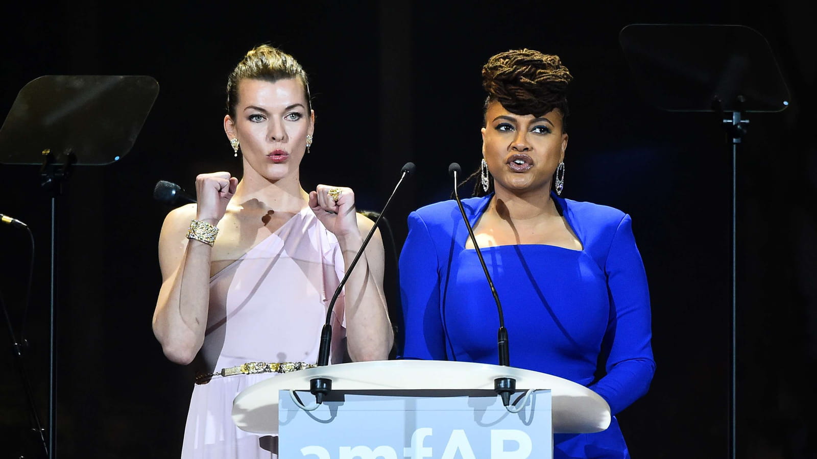 Milla Jovovich et Ana DuVernay
