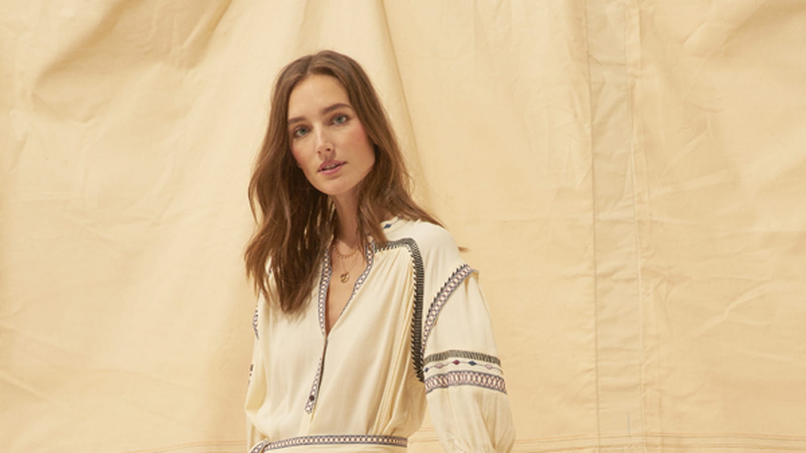 Robe blanche Ba&sh