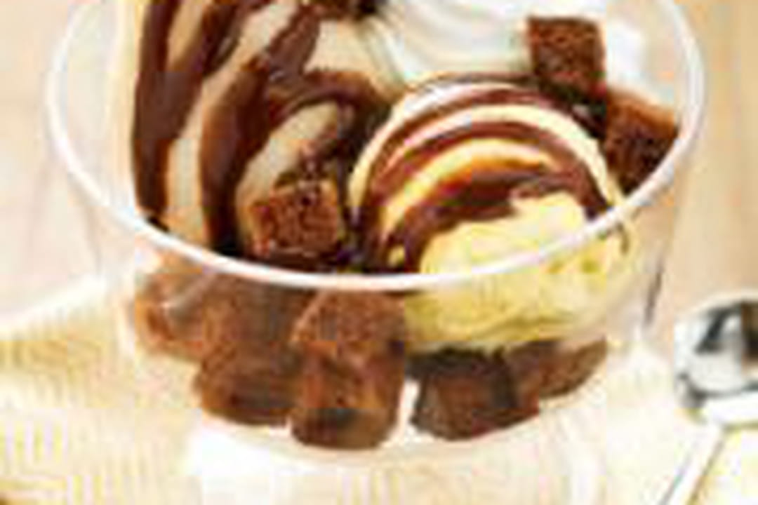 Poire Belle Hélène en verrine