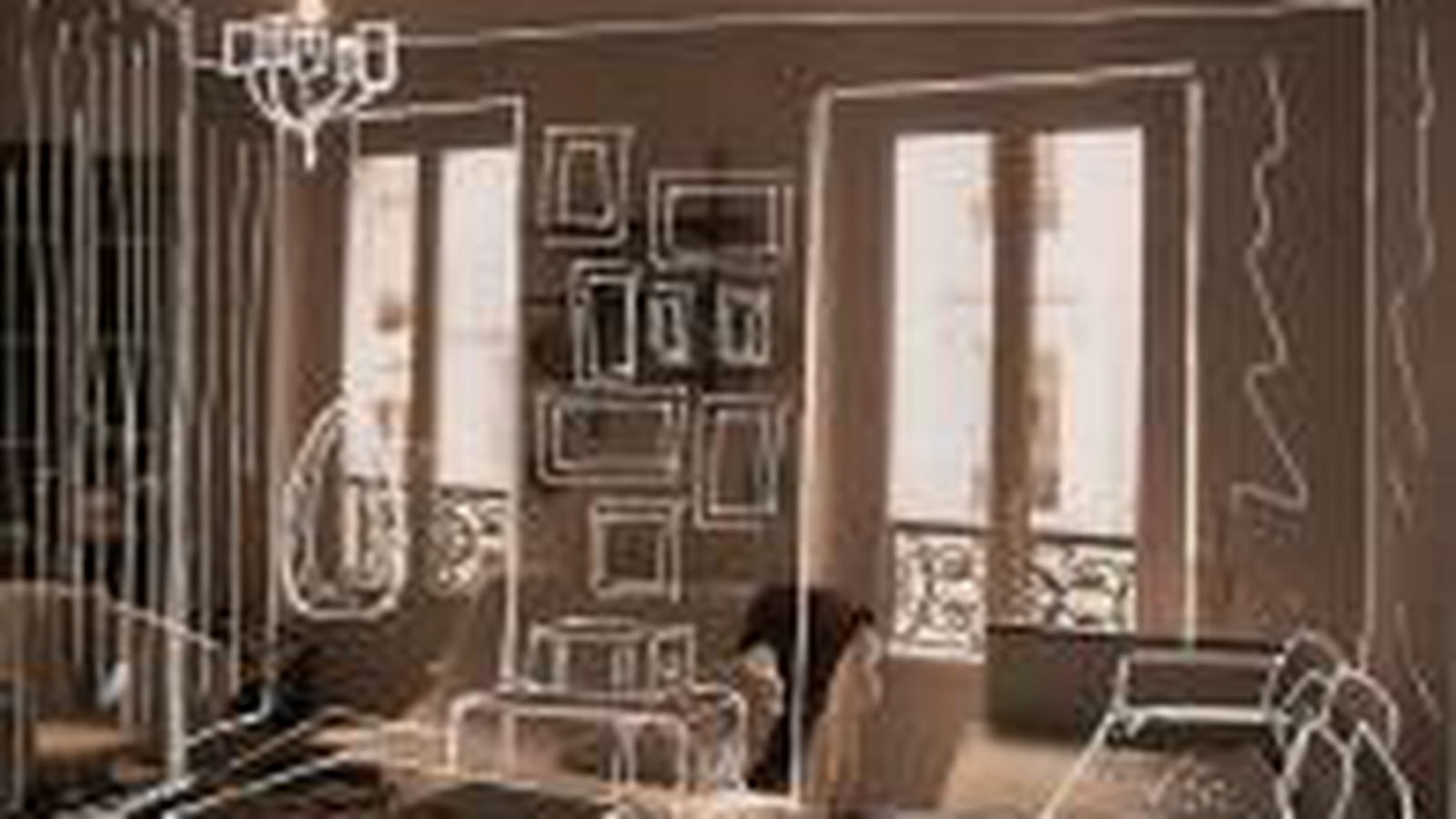 Salon : croquis