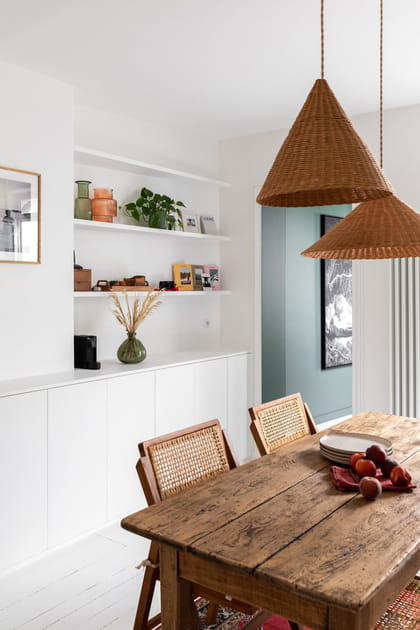 Apr&egrave;s&nbsp;: une salle &agrave; manger minimaliste et rustique