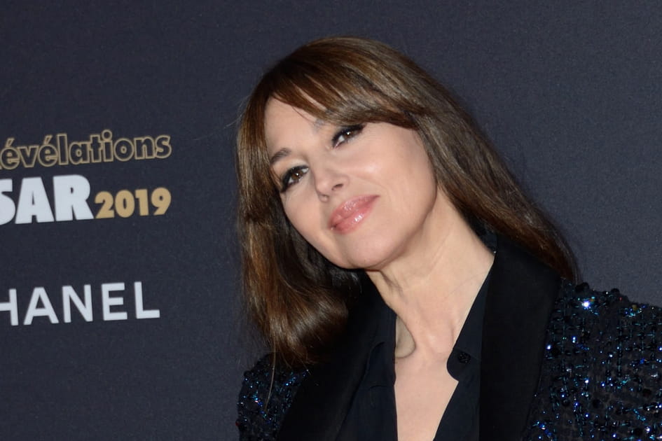 Le liner noir &eacute;pais de Monica Bellucci