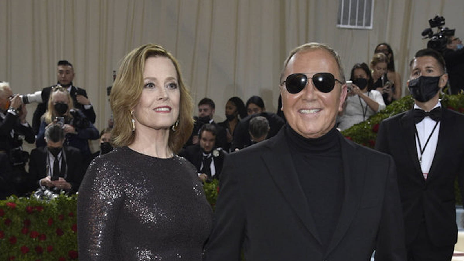 Sigourney Weaver et Michael Kors