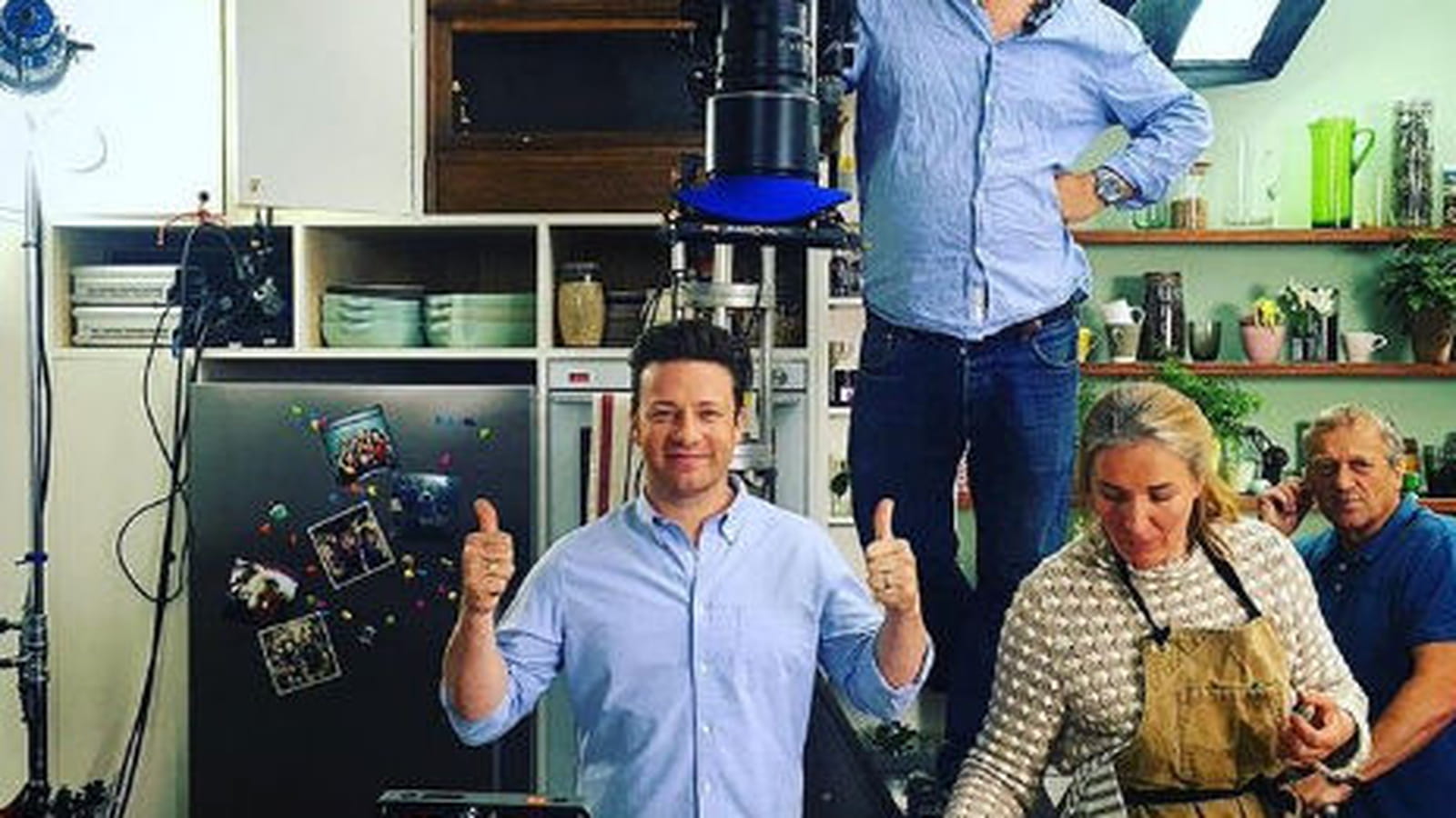 Jamie Oliver, en plein test