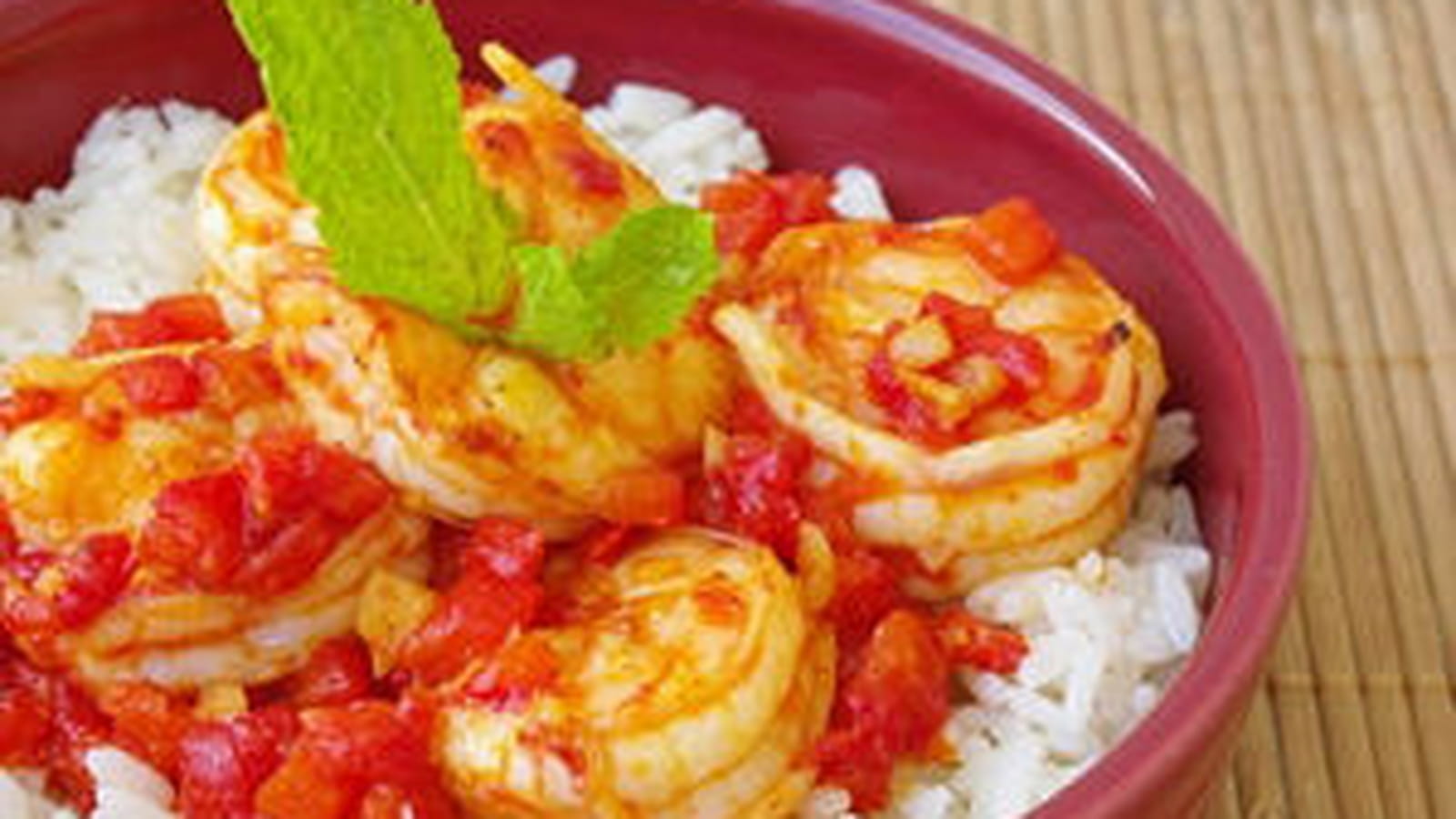 Wok de crevettes