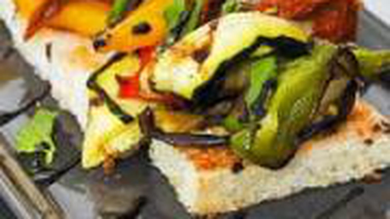 Bruscheta de légumes grillés