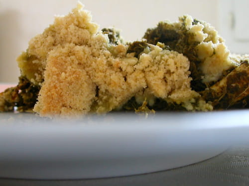 Crumble à l'orientale