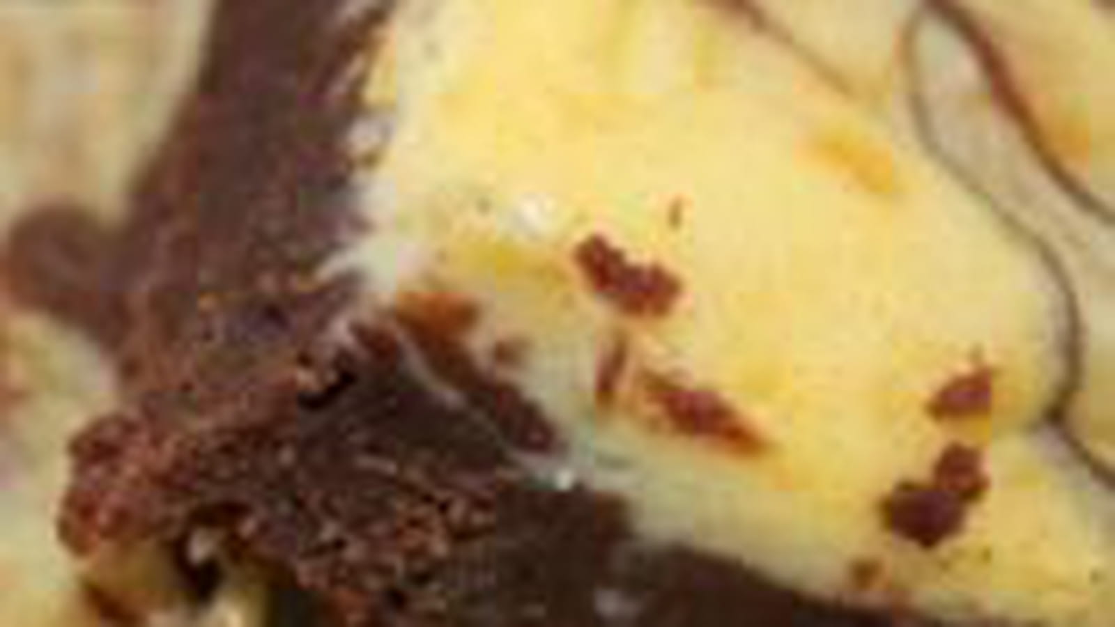 Brownies marbrés aux 2 chocolats et mascarpone