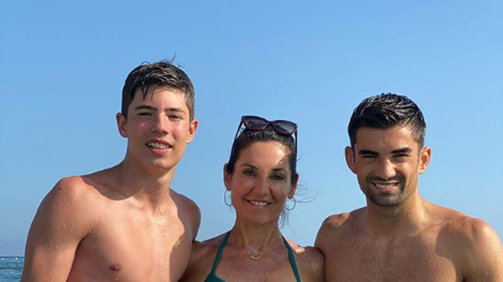 Elyaz Zidane, Véronique Zidane et Enzo Zidane