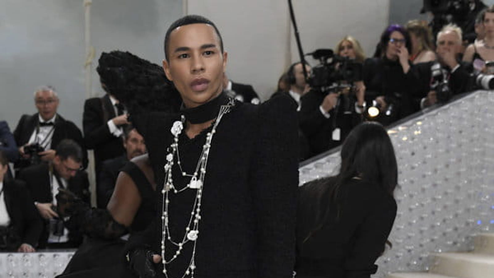 Olivier Rousteing le 1er mai 2023