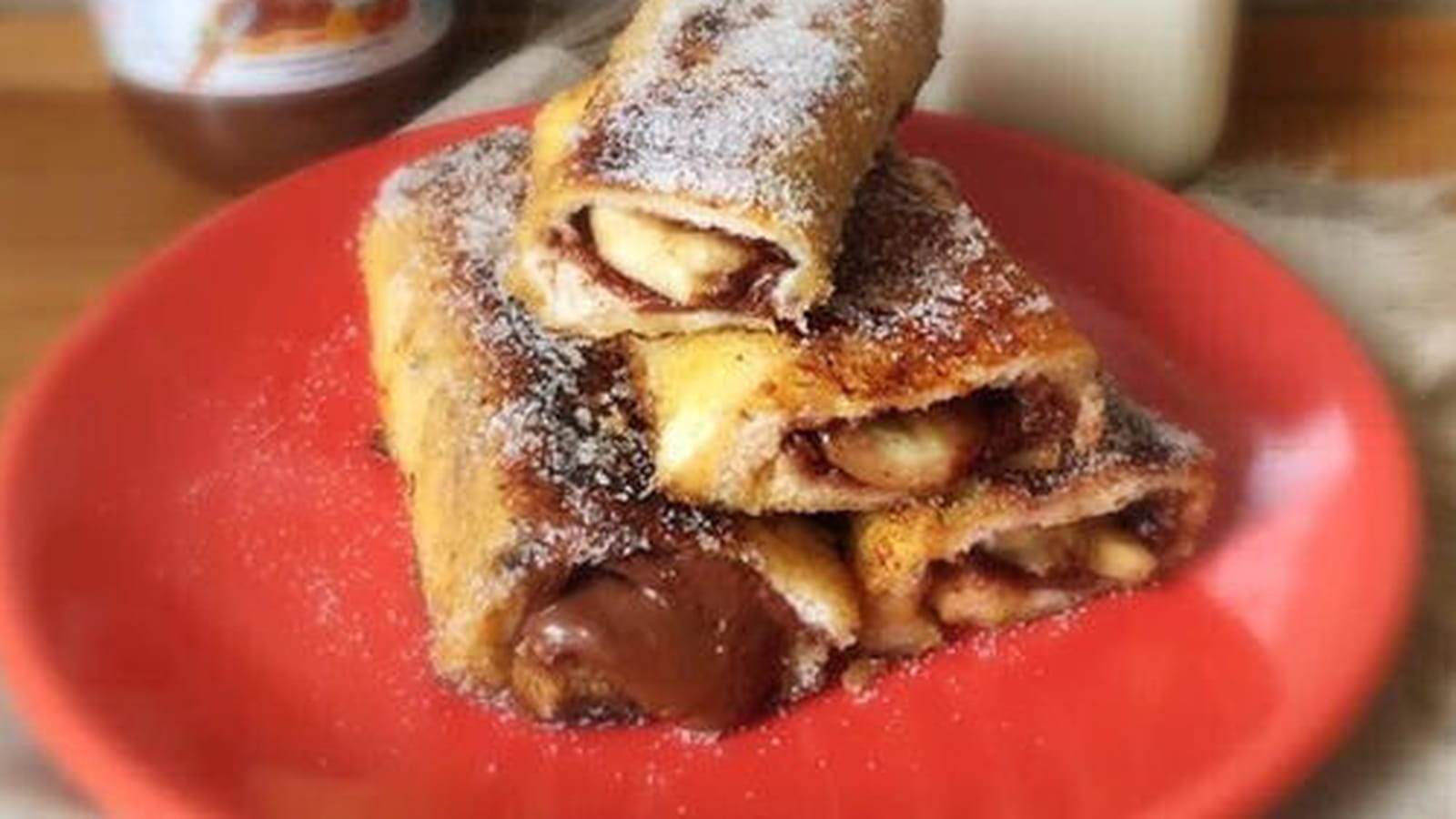 Pain perdu nutella-banane