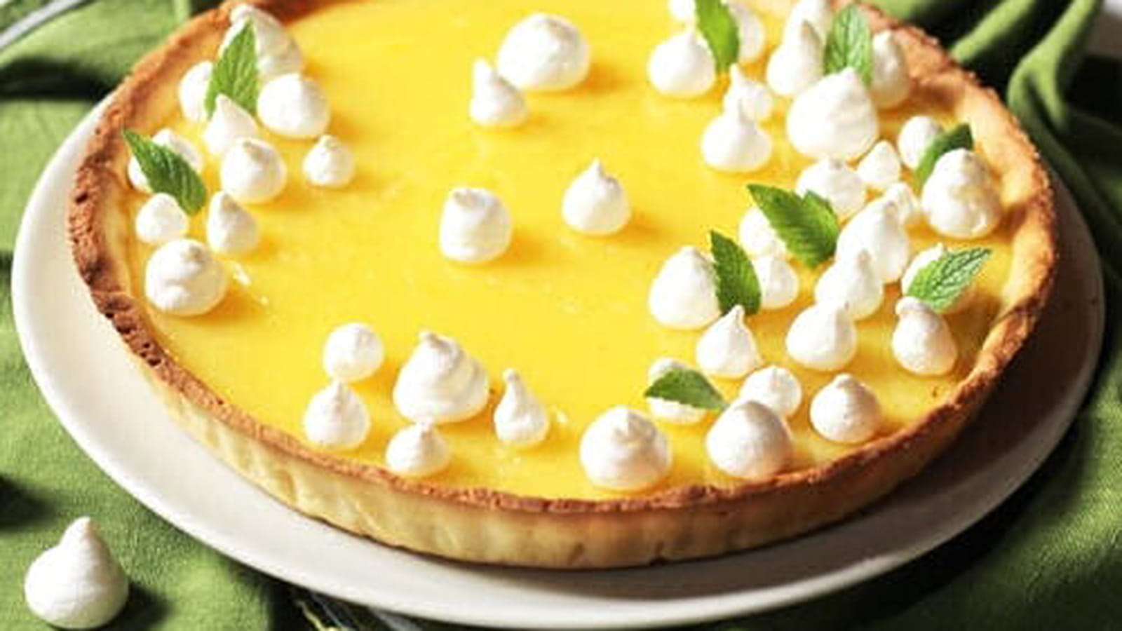 Tarte au citron meringuée