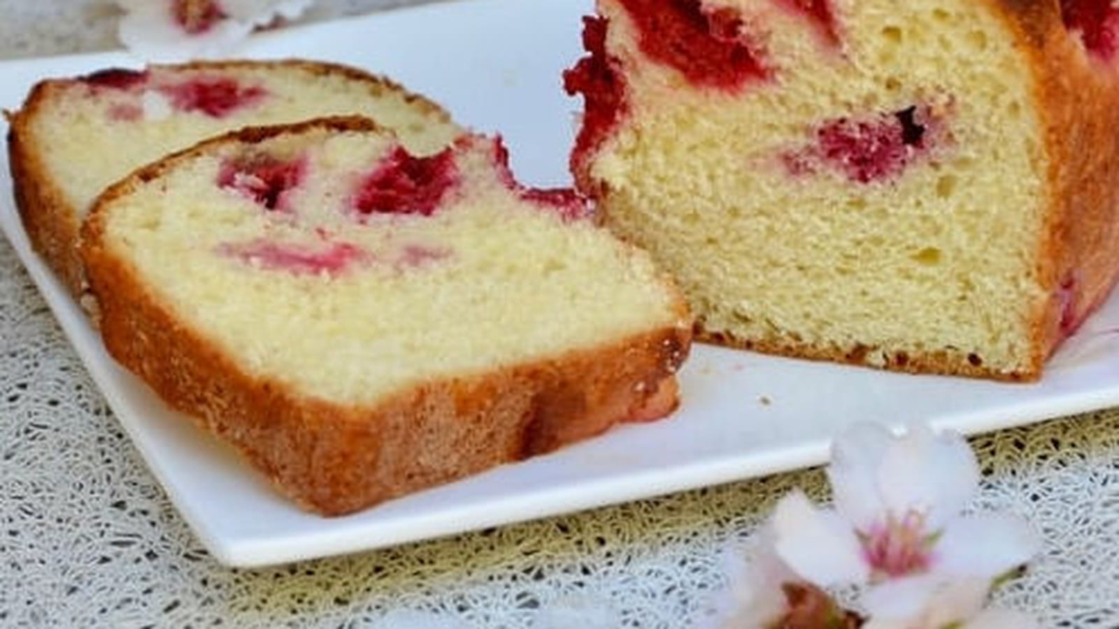 Brioche aux framboises