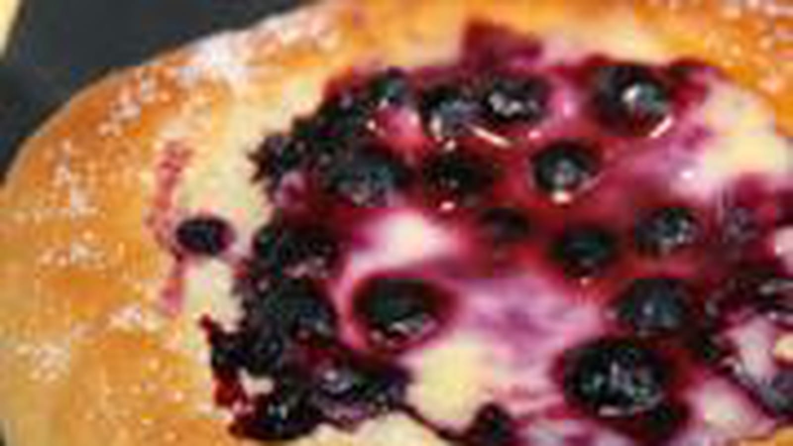 Brioches aux myrtilles