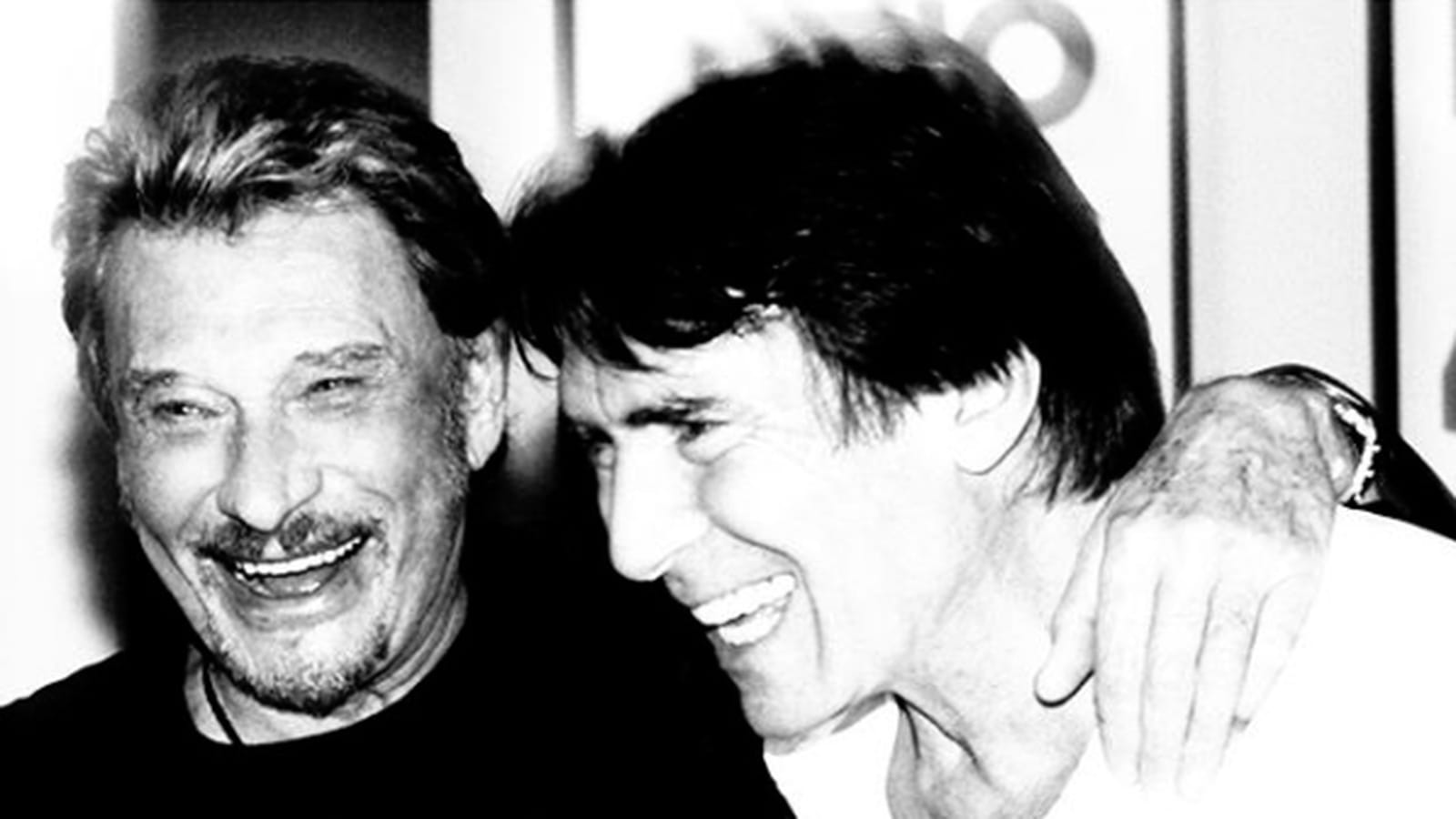 Johnny Hallyday et Tony Scotti