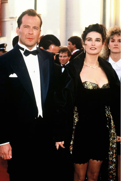 Bruce Willis et Demi Moore