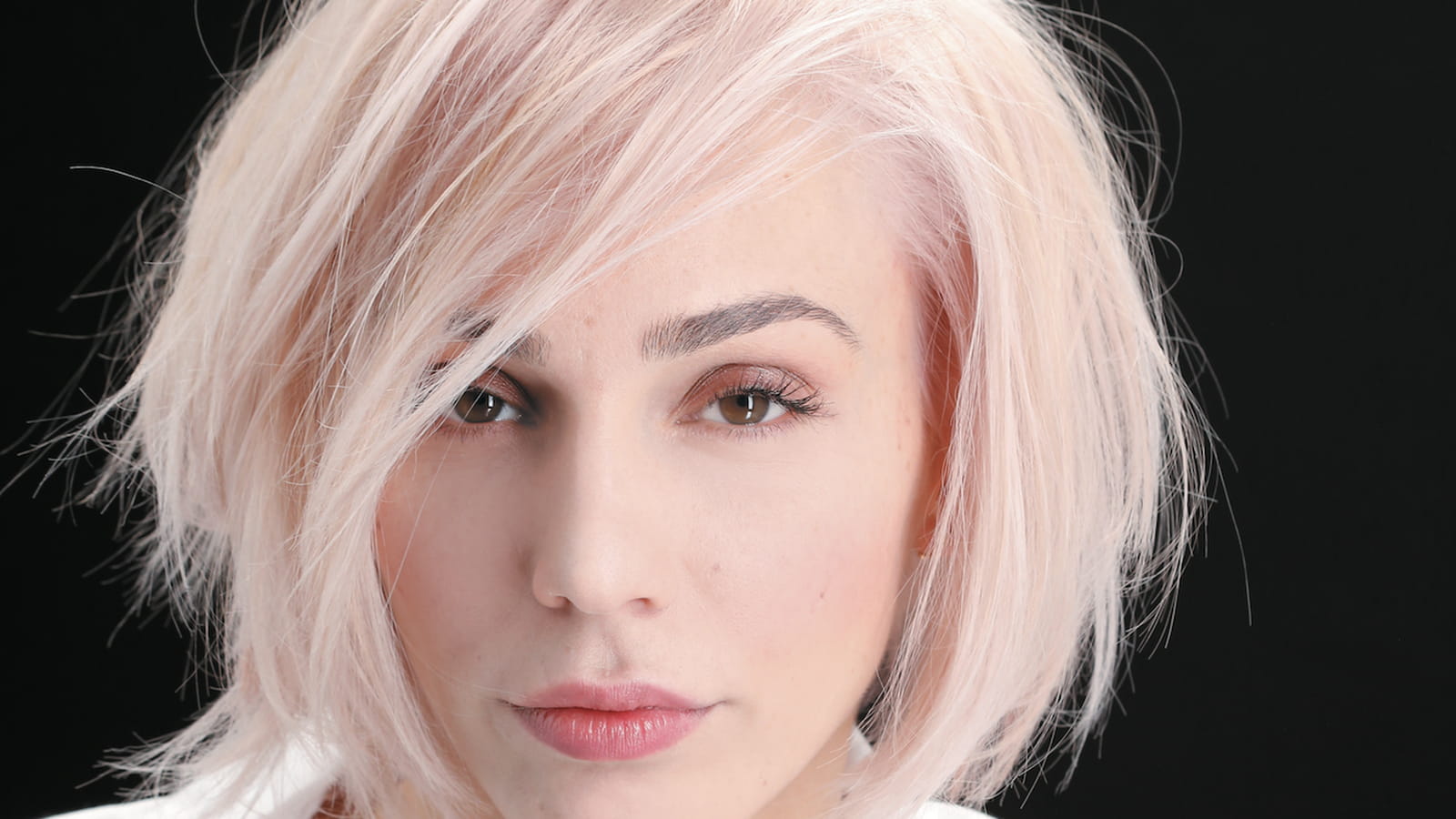Le blond métallique rose