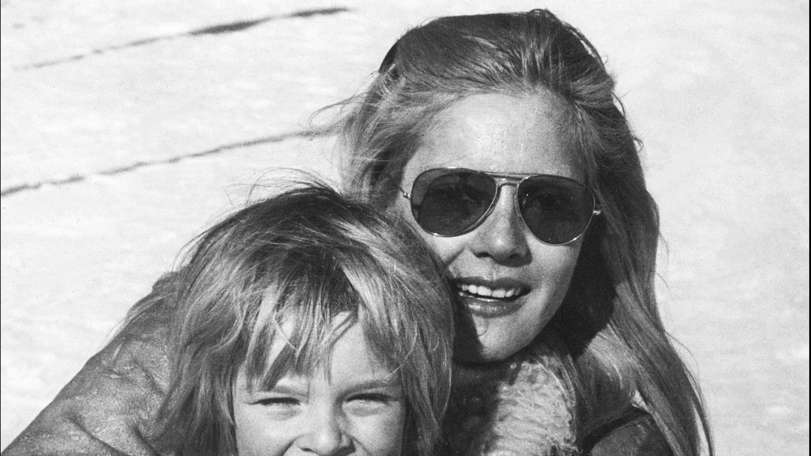 Sylvie Vartan et son fils David Hallyday