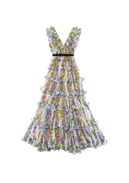 Robe &agrave; fleurs collection Giambattista Valli x H&M hiver
