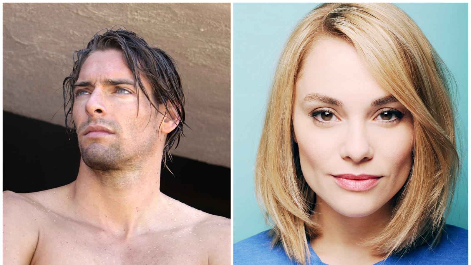 Camille Lacourt et Joy Esther