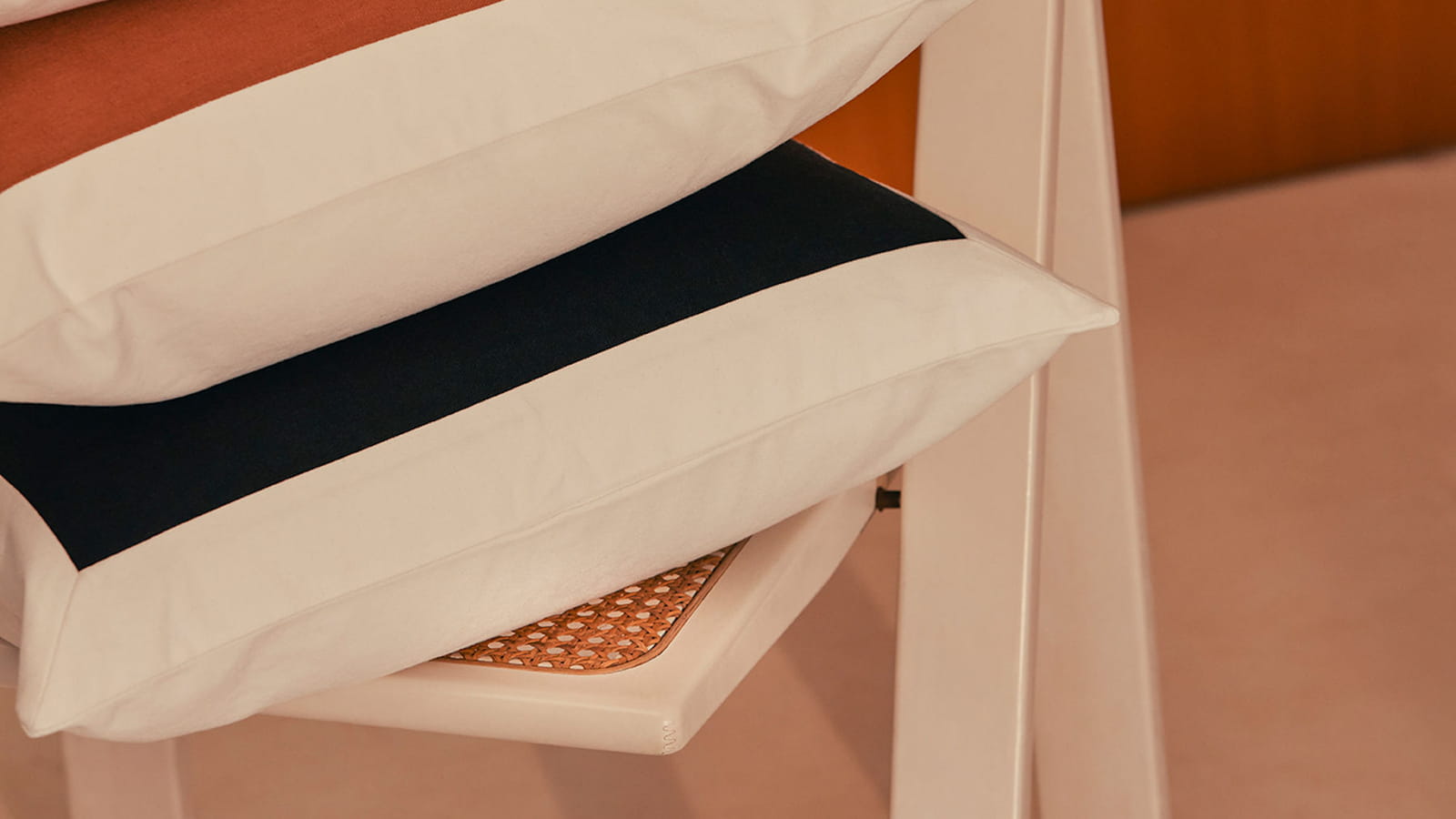 Housse de coussin en lin