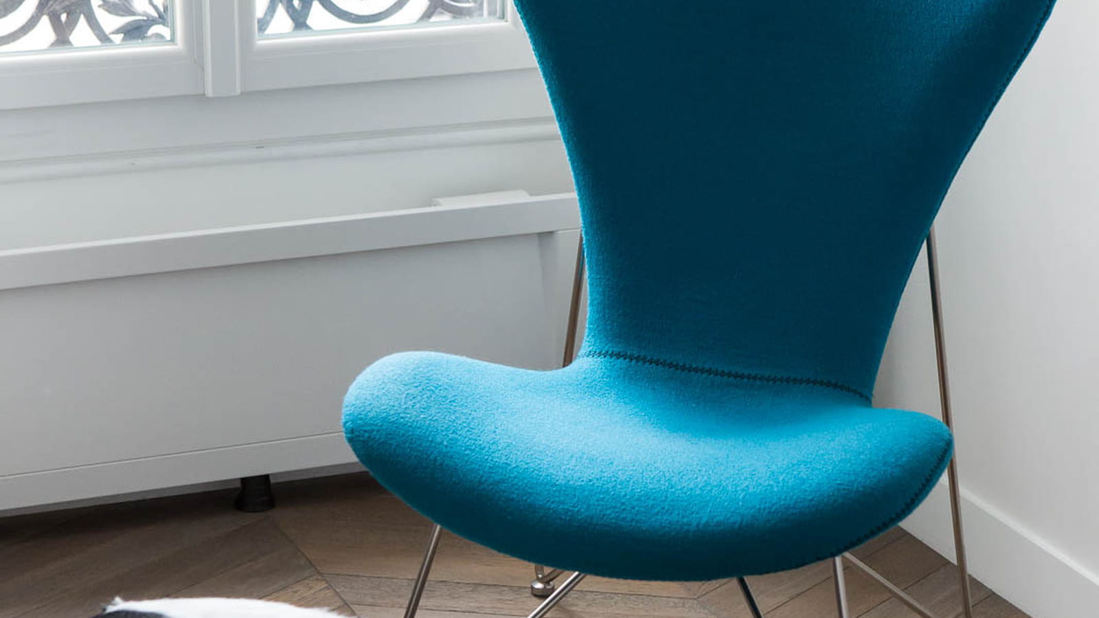 Fauteuil bleu