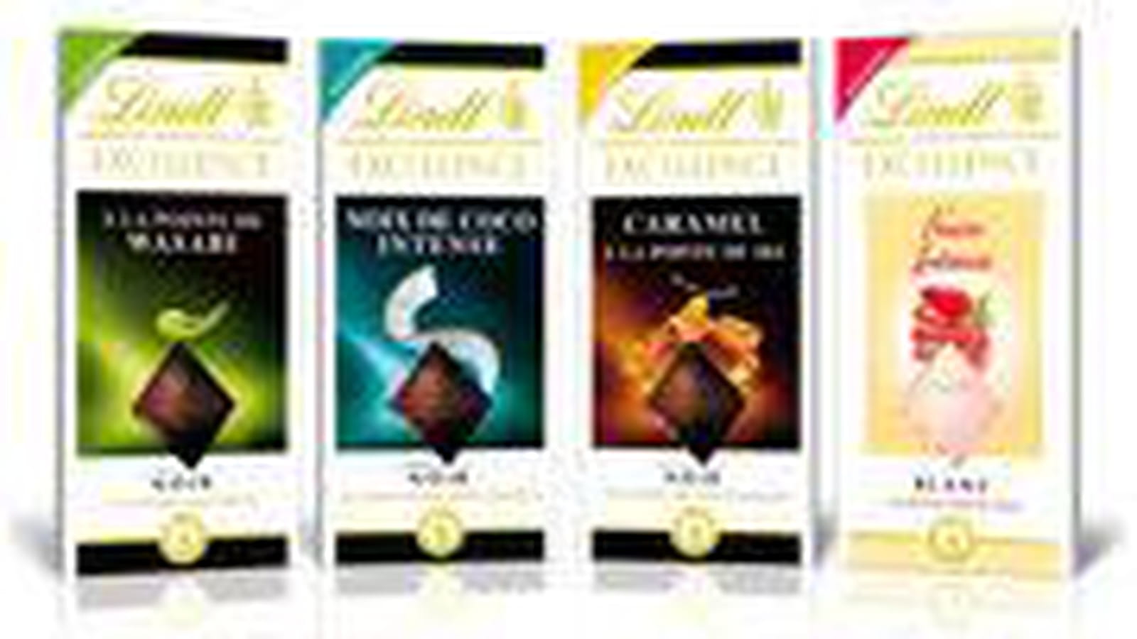Tablettes Lindt Excellence