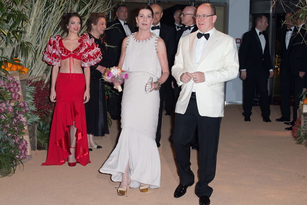 Caroline et Albert de Monaco