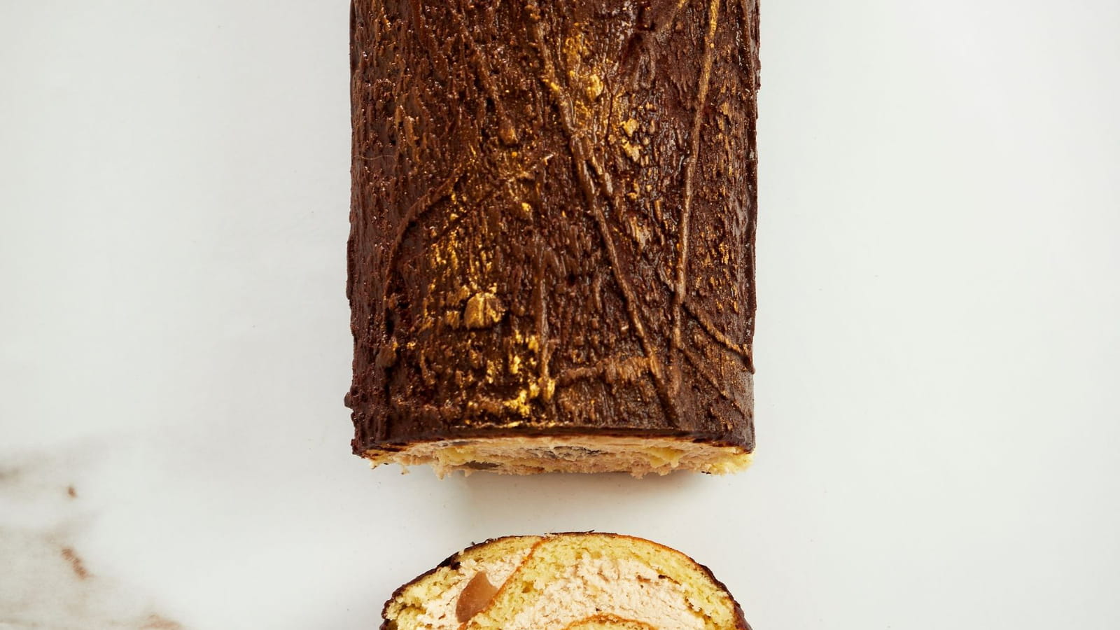 La bûche aux marrons de la Maison Kayser 