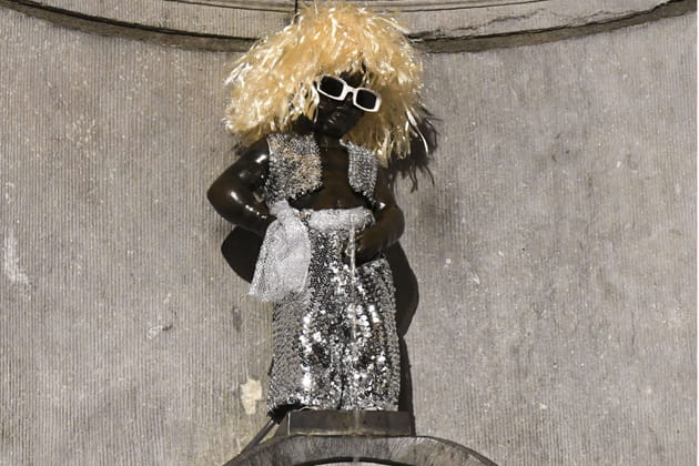 Le Manneken-Pis s'est pris pour Michel Polnareff