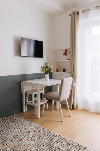 Apr&egrave;s&nbsp;: du rangement et un espace repas gain de place