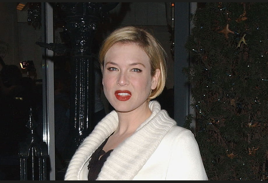 Le carr&eacute; court et la bouche glamour de Ren&eacute;e Zellweger