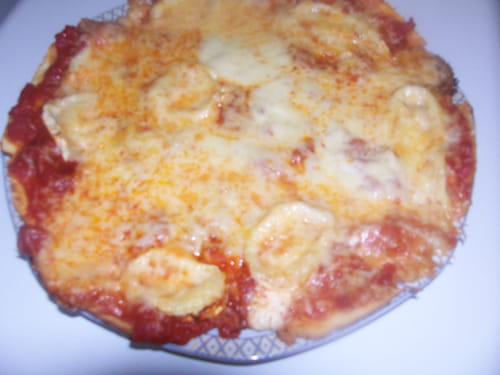 Pizza trois fromages à ma façon