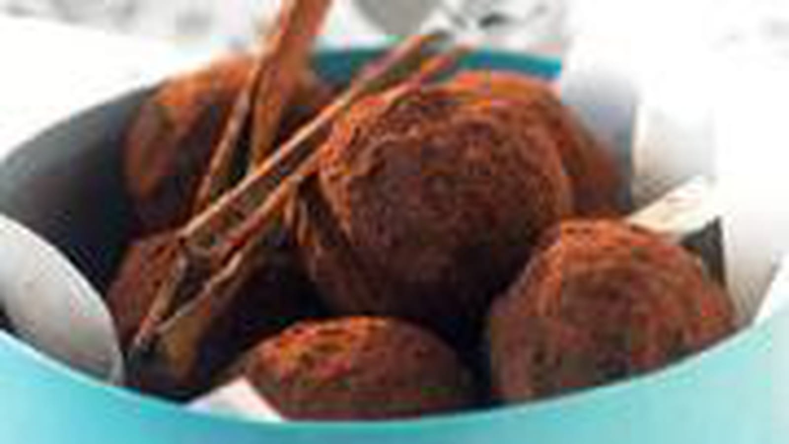 Truffes aux épices de Noël