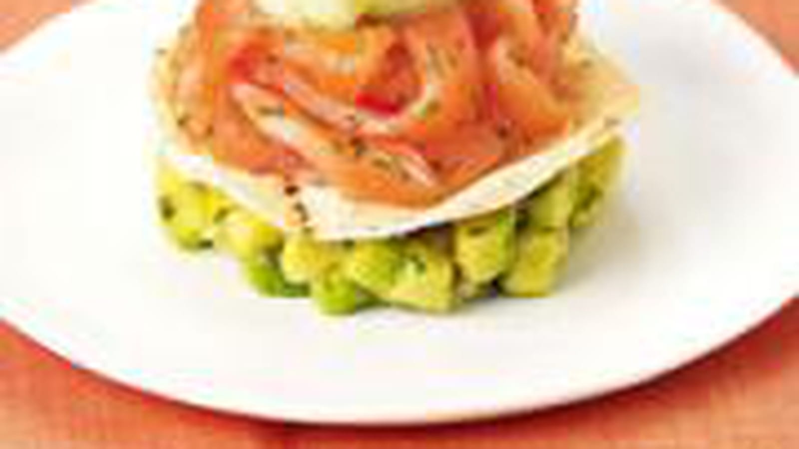 Mille-feuille saumon et avovat