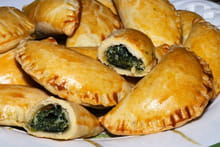 Chaussons farcis aux épinards et ricotta : Etape 1