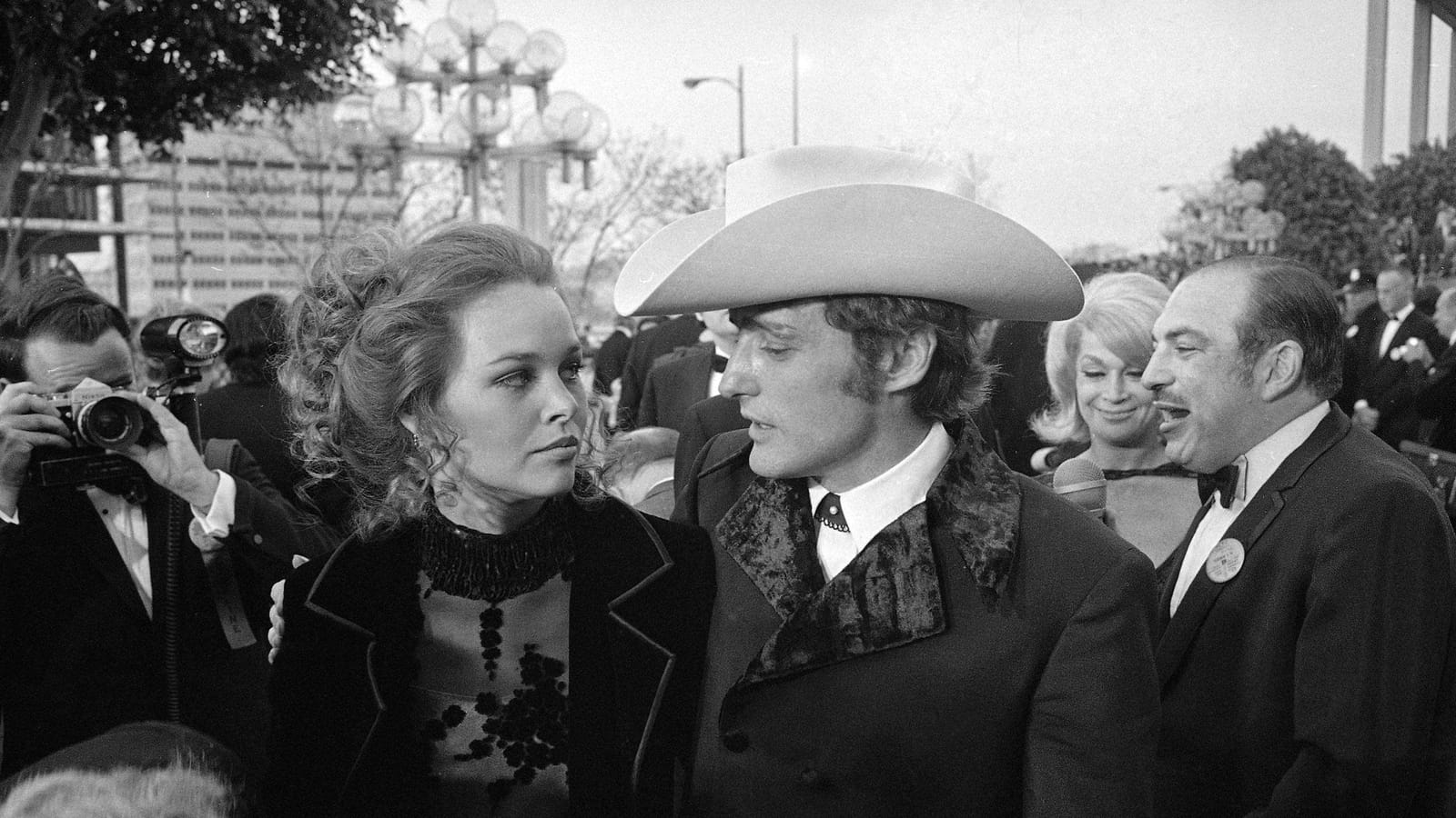 Dennis Hopper et Michelle Phillips 