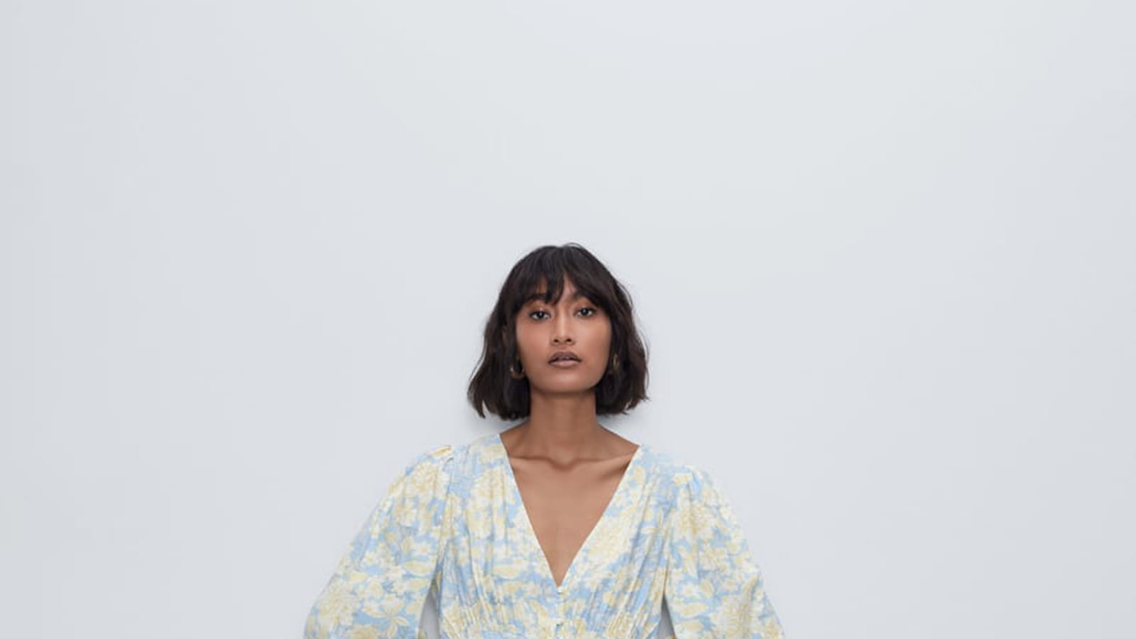 Robe pastel fleurie