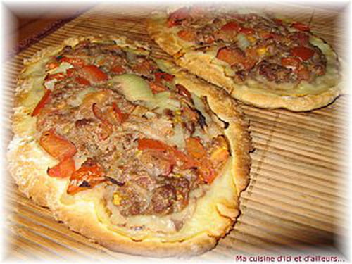Pide à la viande (pizza turque)