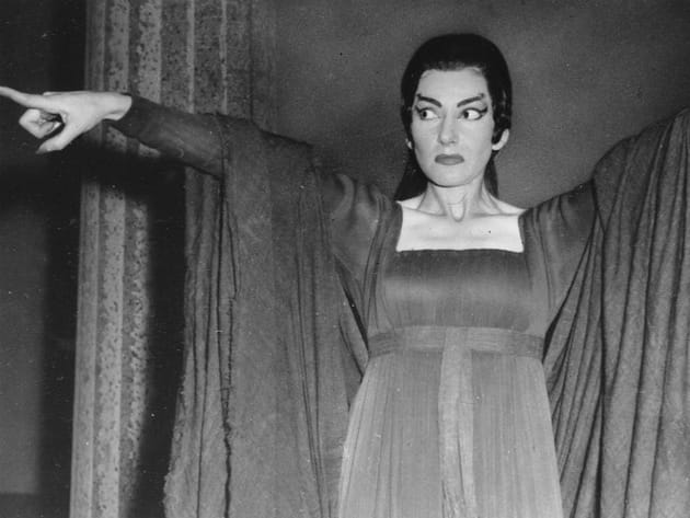 Maria Callas joue "Médée"