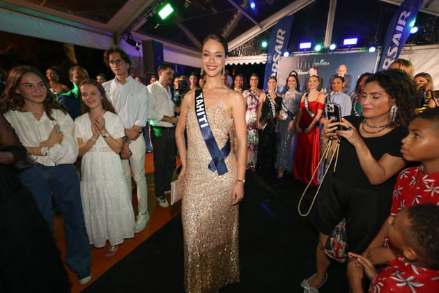 Miss Tahiti éblouissante au gala des candidates à Miss France 2026
