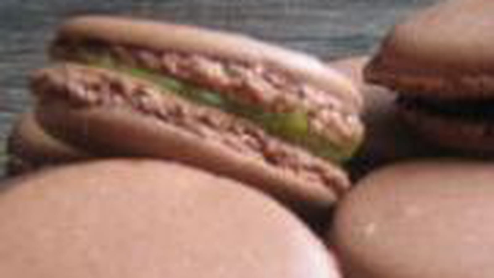 Trilogie de macarons