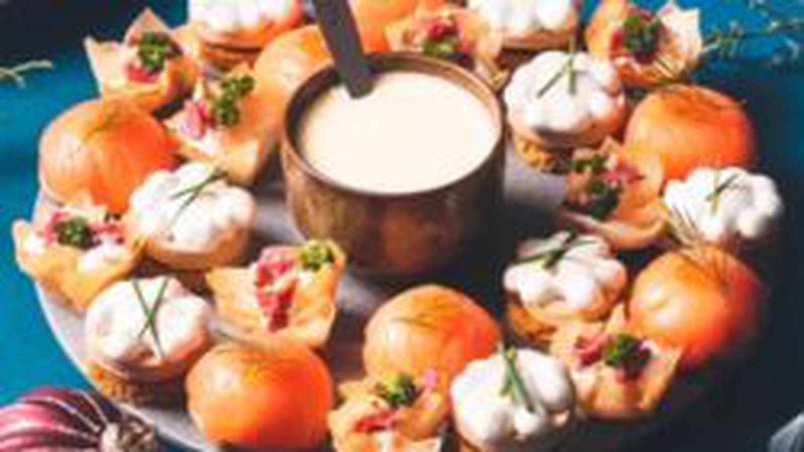 Bouchées festives et chantilly à la Cancoillotte