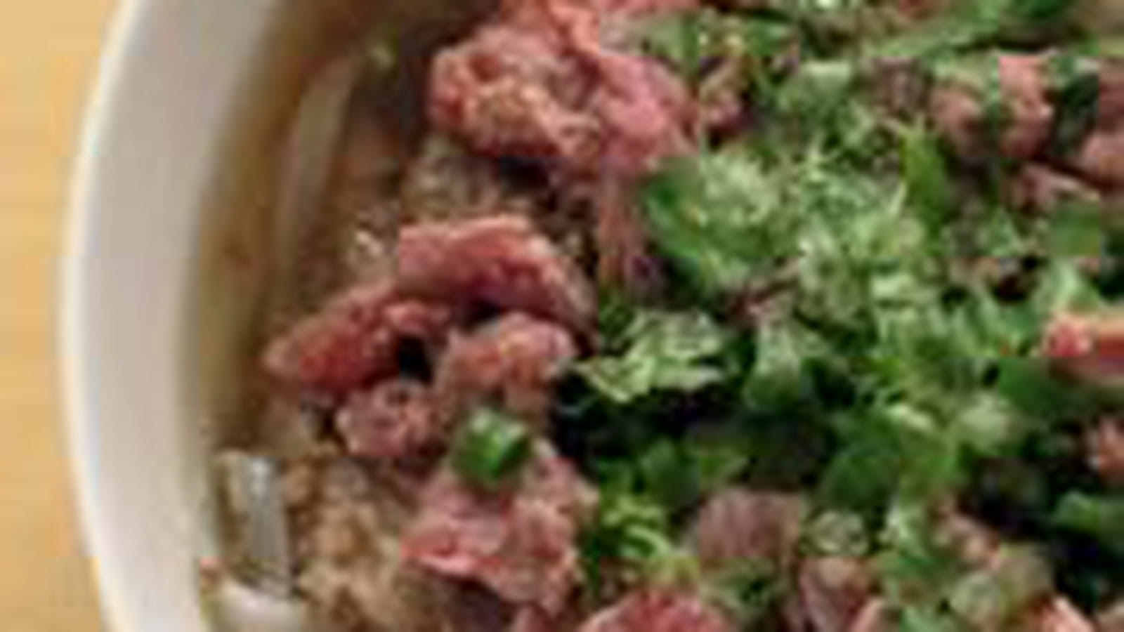 Pho, soupe de boeuf