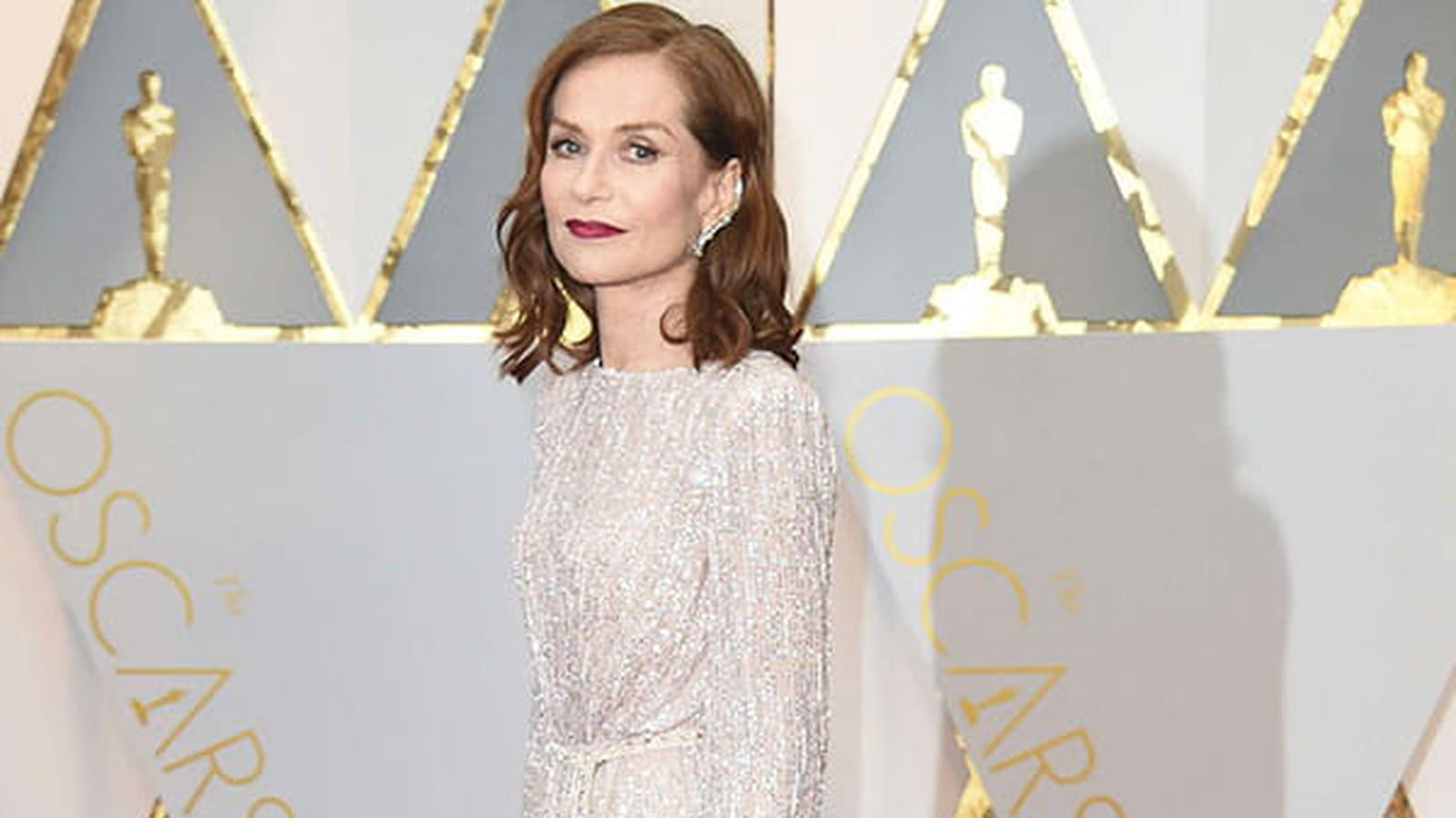 Isabelle Huppert le 26 février 2017