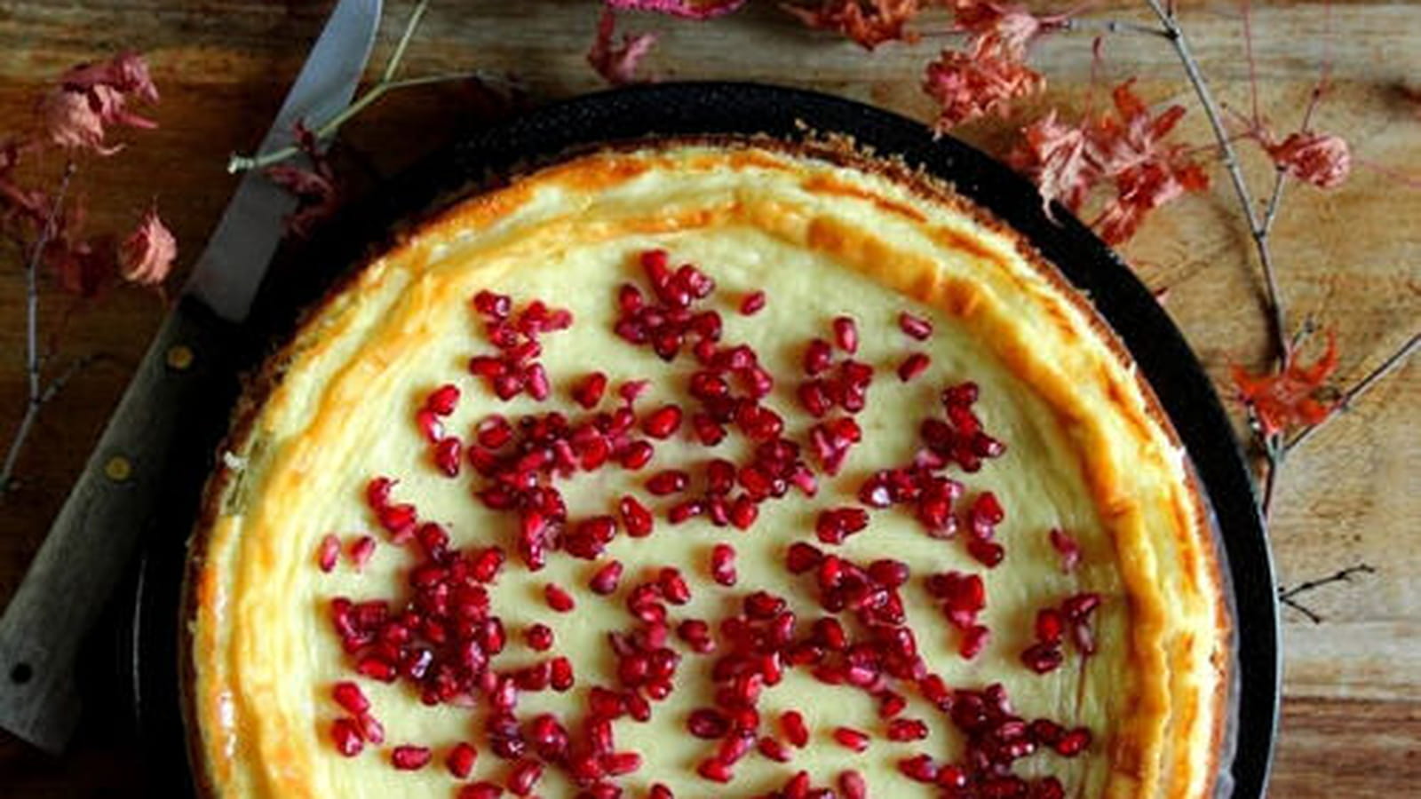 Cheesecake à la grenade