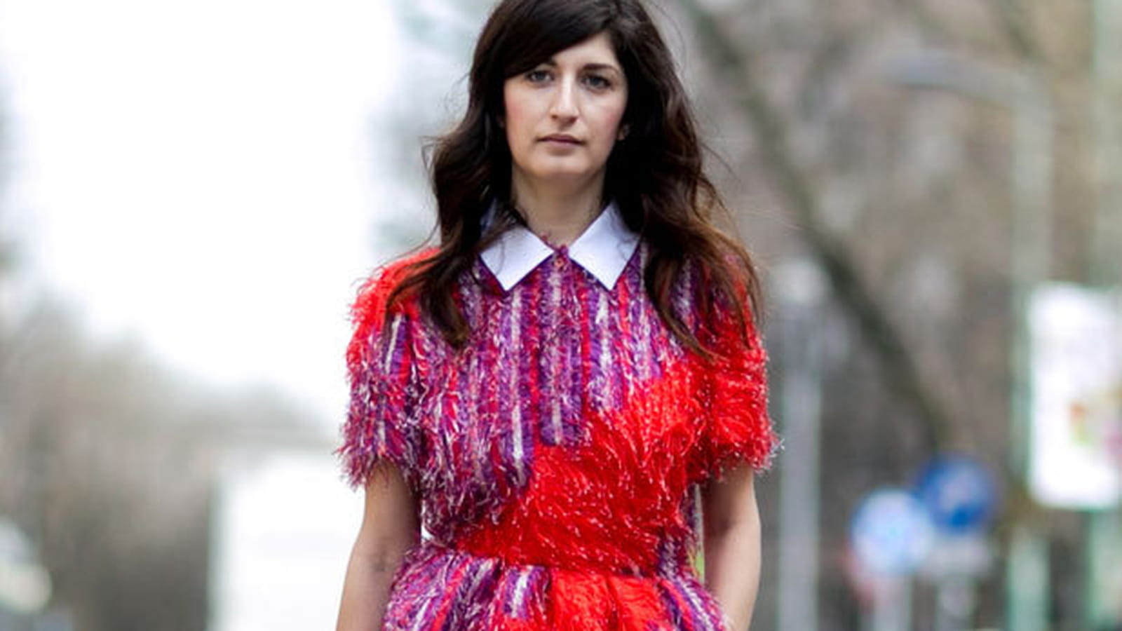 Robe à poils